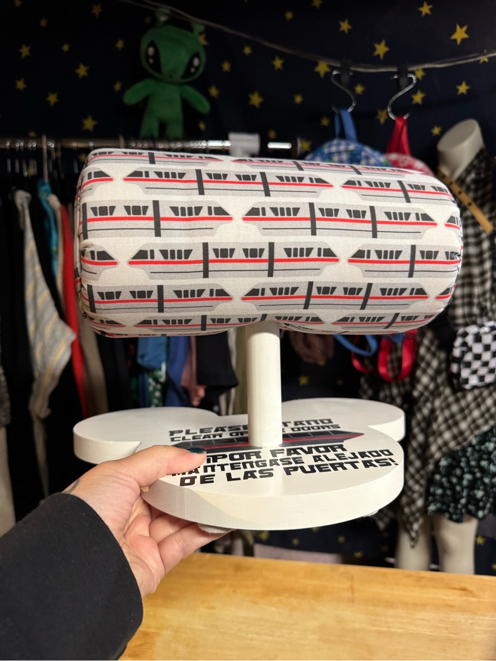 Monorail Print Disney Ear Headband Stand - Picture 5 of 6